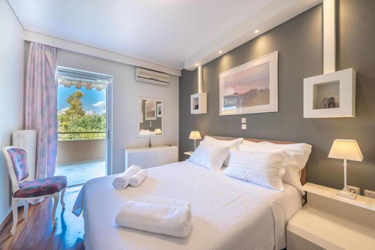 Central 3Br Apartment Next To Panormou Metro! Афины Экстерьер фото