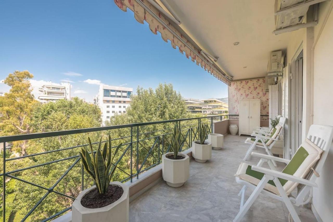 Central 3Br Apartment Next To Panormou Metro! Афины Экстерьер фото